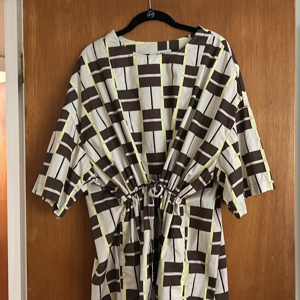 Kloke fun print dress size large